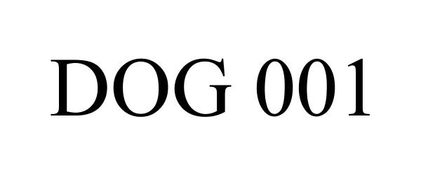 Trademark Logo DOG 001
