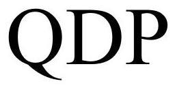 Trademark Logo QDP