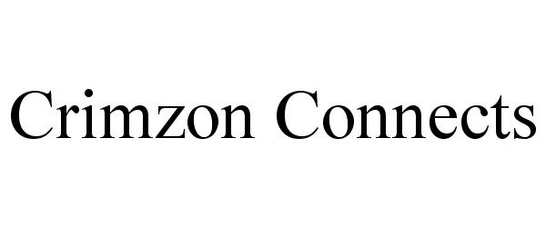  CRIMZON CONNECTS