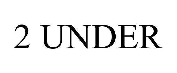 Trademark Logo 2 UNDER