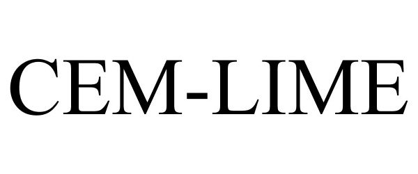Trademark Logo CEM-LIME