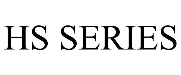 Trademark Logo HS SERIES