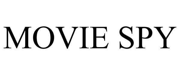 Trademark Logo MOVIE SPY