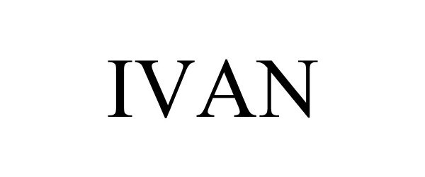 Trademark Logo IVAN