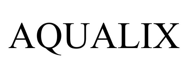 Trademark Logo AQUALIX