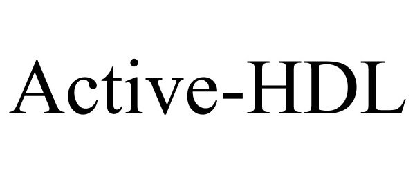 Trademark Logo ACTIVE-HDL