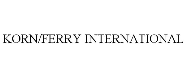 Korn Ferry Sec Registration
