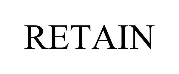 Trademark Logo RETAIN