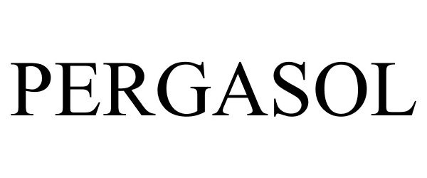 Trademark Logo PERGASOL