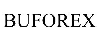 Trademark Logo BUFOREX