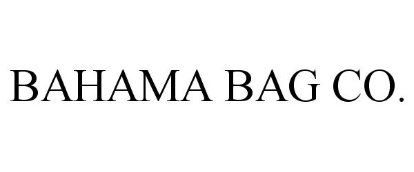  BAHAMA BAG CO.