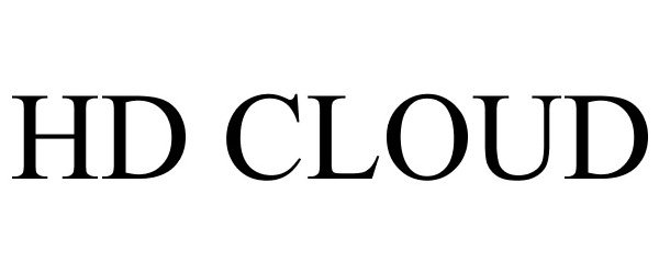 Trademark Logo HD CLOUD