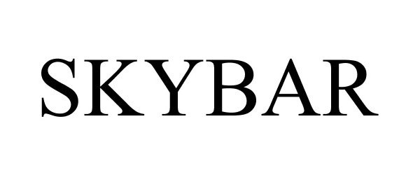 Trademark Logo SKYBAR