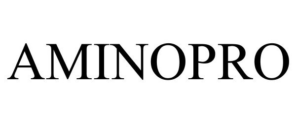 Trademark Logo AMINOPRO