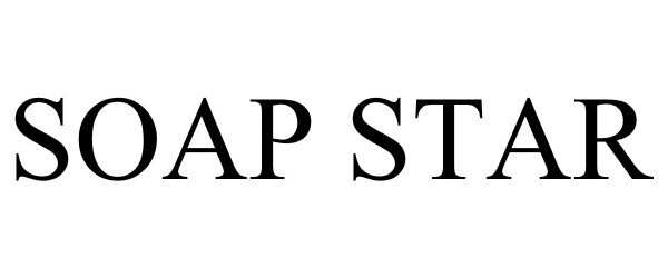 Trademark Logo SOAP STAR
