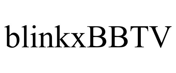 Trademark Logo BLINKXBBTV