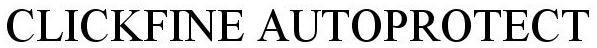 Trademark Logo CLICKFINE AUTOPROTECT