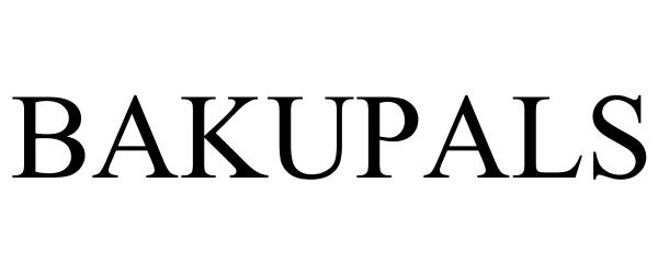 Trademark Logo BAKUPALS