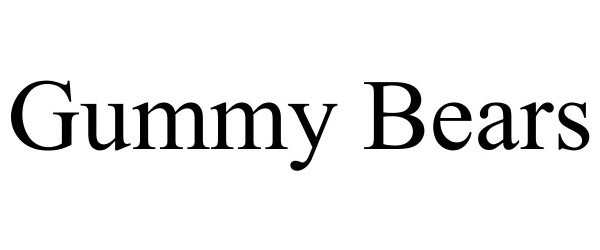 Trademark Logo GUMMY BEARS