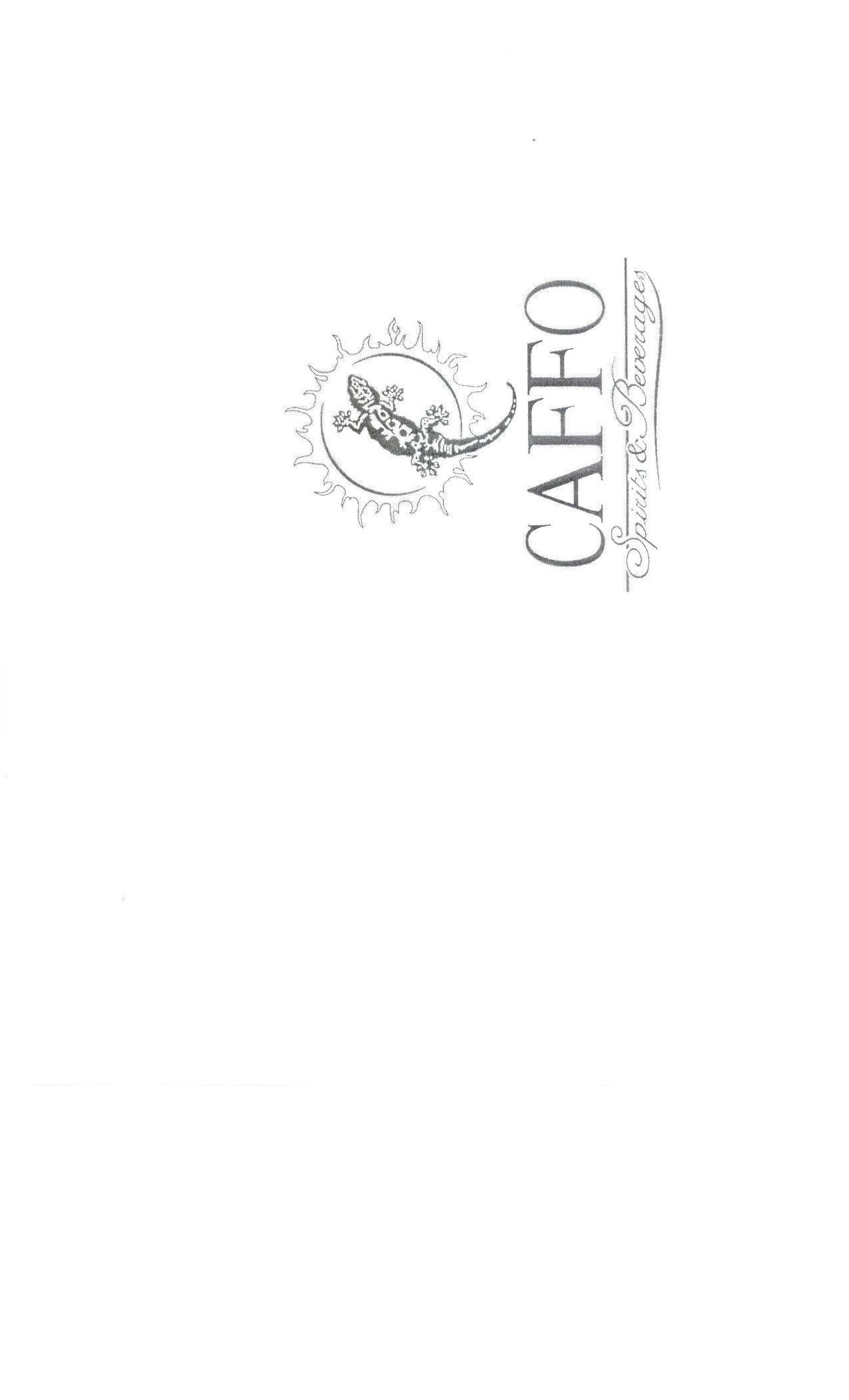 Trademark Logo CAFFO SPIRITS &amp; BEVERAGES