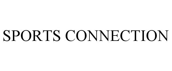 Trademark Logo SPORTS CONNECTION