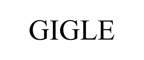 Trademark Logo GIGLE