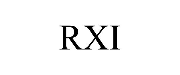Trademark Logo RXI