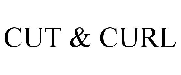 Trademark Logo CUT &amp; CURL