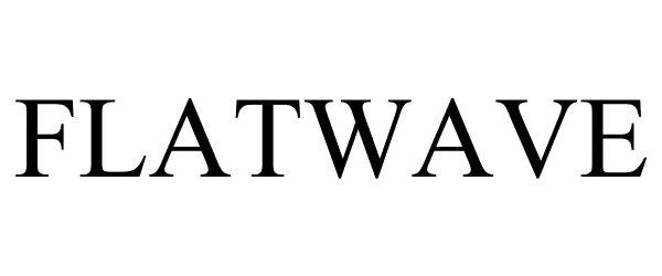 Trademark Logo FLATWAVE