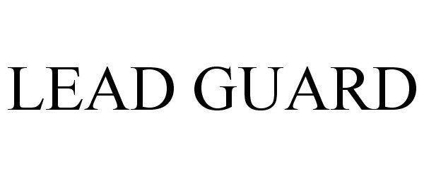 Trademark Logo LEAD GUARD