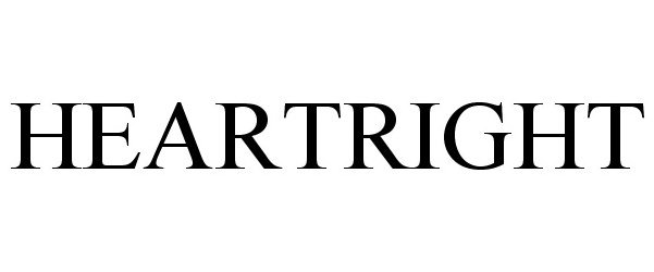 Trademark Logo HEARTRIGHT