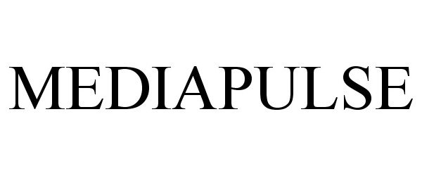 Trademark Logo MEDIAPULSE