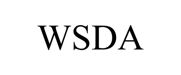 Trademark Logo WSDA