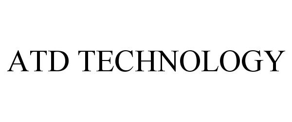 Trademark Logo ATD TECHNOLOGY