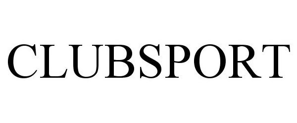 Trademark Logo CLUBSPORT