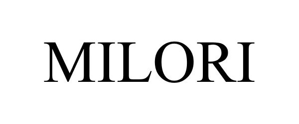 Trademark Logo MILORI