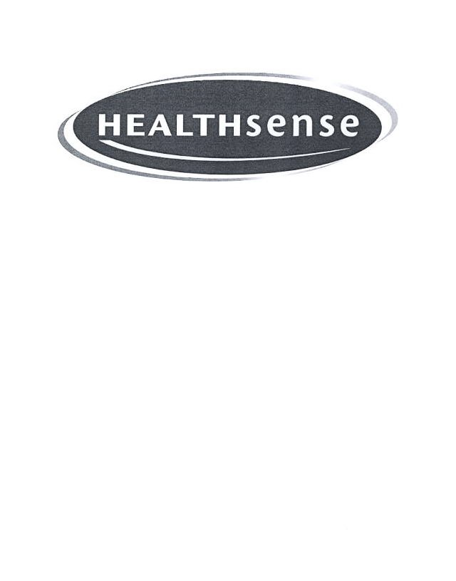 Trademark Logo HEALTHSENSE