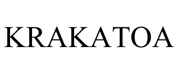 Trademark Logo KRAKATOA