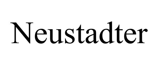 Trademark Logo NEUSTADTER