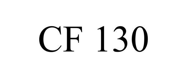 Trademark Logo CF 130