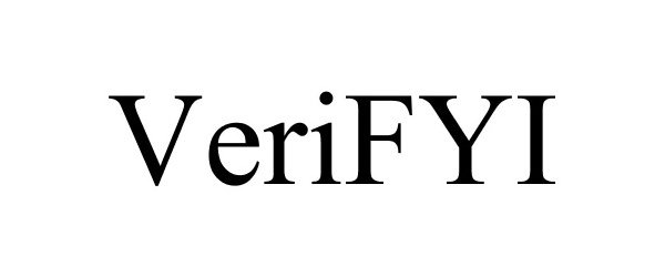 Trademark Logo VERIFYI