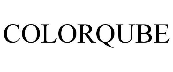 Trademark Logo COLORQUBE