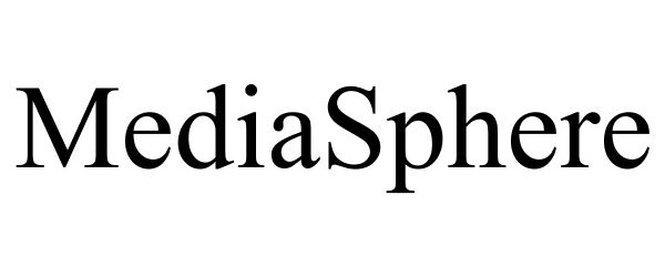 Trademark Logo MEDIASPHERE