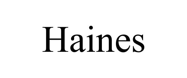  HAINES