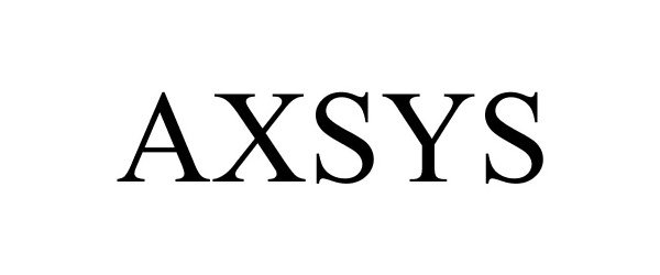 Trademark Logo AXSYS