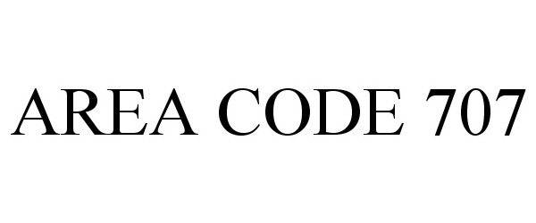  AREA CODE 707