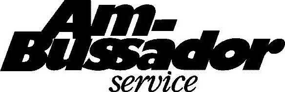 Trademark Logo AM-BUSSADOR SERVICE