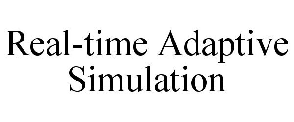  REAL-TIME ADAPTIVE SIMULATION