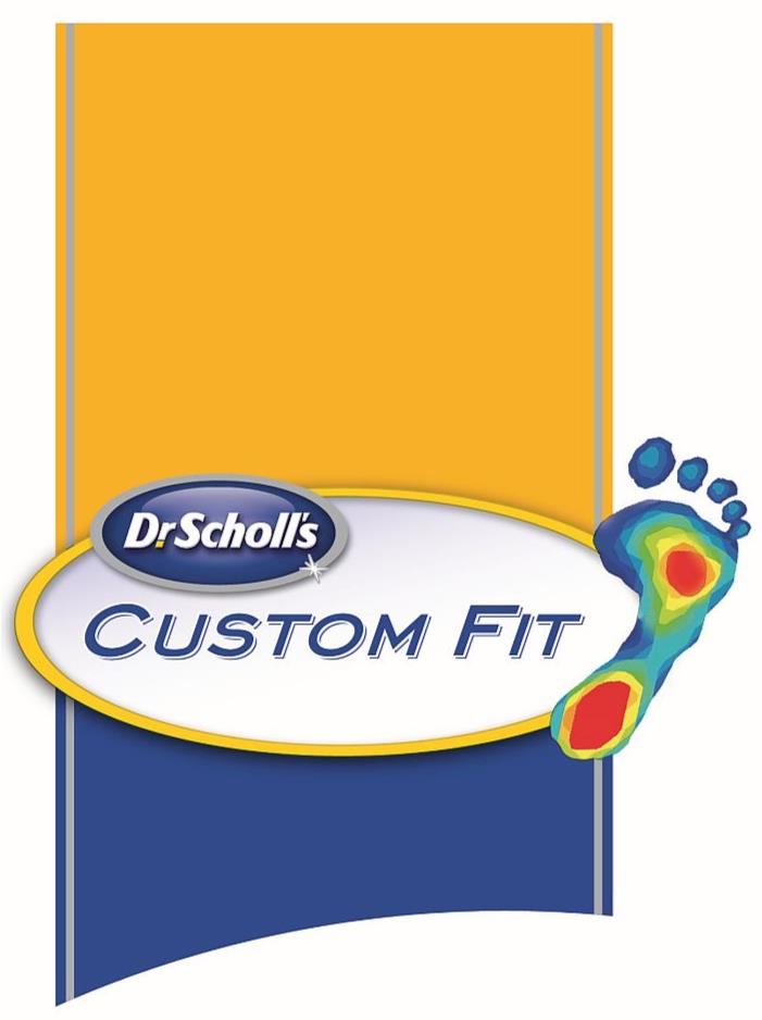 Trademark Logo DR. SCHOLL'S CUSTOM FIT
