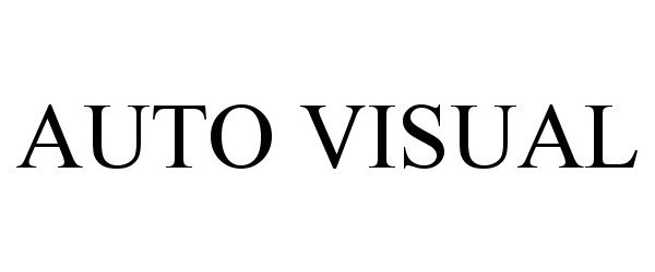 Trademark Logo AUTO VISUAL